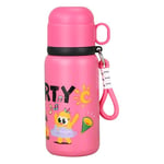 EACHPT Kids Water Bottles,Stainless Steel Water Bottle Kids,Metal Vacuum Small Flask Keeps Cool for 12h & Warm for 6h for Boys Girls Toddlers Children,Leakproof,BPA Free,Carry Handle, 450ml