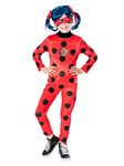 Rubies 3015055-6000 Miraculous Ladybug Costume de qualité supérieure pour enfant garçon et fille Multicolore 5-6 ans