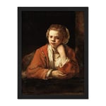 Rembrandt The Kitchen Maid Large Framed Art Print Poster Wall Decor 18x24