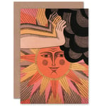 The Sun Will Shine Again for Him or Her Get Well Soon Blank Greeting Card