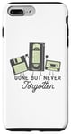 iPhone 7 Plus/8 Plus Gone But Never Forgotten Funny Old Movie VHS Disk Tape TV Case