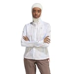 Adidas Juoksutakki Fast Aop Jacket White/Alumin L Naisten