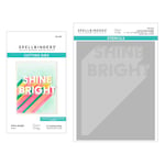 Layered Shine Bright Die & Stencil Bundle from The Shine Bright Collection by Carissa Wiley