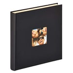 walther design album photo noir 33 x 34 cm album autocollant avec découpe de couverture, Fun SK-110-B