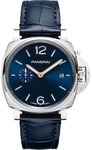 Panerai PAM01274 Luminor Due Blå/Læder Ø42 mm