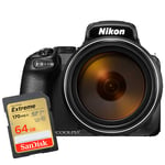 Nikon Coolpix P1100 + SanDisk Extreme SDXC V30 64GB 170MB/s