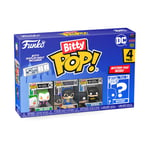 Funko Bitty POP! DC - Batman, Batgirl, The Joker Et Une Mini-figurine Mystère En Surprise - 2.2 Cm - DC Comics Collectionnable - Étagère Empilable Incluse - Idée De Cadeau - Décoration De Gâteaux