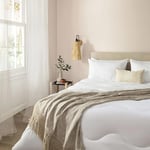 The Fine Bedding Company - Breathe Duvet - 4.5 Tog - Summer - Cooling & Moisture Wicking - Temperature Control - Machine Washable - Super King