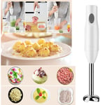 Immersion Hand Blender 4-in-1 Stick Blender With 600ml Mixing Beaker Food Gr GB