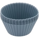 Kitchenware by Tareq Taylor Pecan muffinsform 6-stk, 7x3 cm, indigo