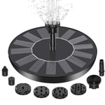 Mini Fontaine Solaire Pour Piscine Et Sécuritaires,Cascade Solaire,Décoration De Jardin,Bain D'oiseaux Extérieur,62 - Type Black #A