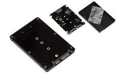 KALEA-INFORMATIQUE Adaptateur M2 (M.2 NGFF SATA B Key ou B+M Key) vers SATA avec boitiers au Format d'un Disque Dur SATA 2.5"