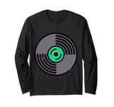 Vinyl Record Player Album Long Sleeve T-Shirt