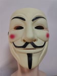 Uusi Anonymous Guy Fawkes Fancy Dress -asusteet Macka Ripsivärit Halloween The V Party Cosplay Naamiaismaskit