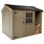 National Trust by Crane Garden Buildings  Blickling Garden Shed, 1.8 x 3.6m, FSC-Certified (Scandinavian Redwood)