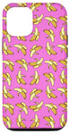 Coque pour iPhone 15 Banane rose