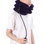 Purple Cervical Neck Traction Inflate Device Elderly Neck Stretcher Neck SG5