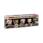 Funko Pop! Marvel: Holiday - Starlord, Groot, Drax, Mantis and Rocket Raccoon - Guardians of The Galaxy 5 Pack - Marvel Comics- Exclusivité Amazon - Figurine en Vinyle à Collectionner