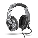 Trust Gaming GXT 488 Forze-G [Officially Licensed for PlayStation] Gaming Headset for PS4 and PS5 with Flexible Microphone and Inline Remote Control, Over Ear Gaming Headphones - Grey