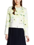 French Connection Ladies Blazer Jacket yellow / green DE 36 (UK 8)