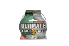 Duck Tape Ruban adhésif ultime étanche pour réparation de conduits et de tissus - Argenté - 50 mm x 25 m