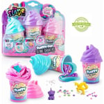 SO DIY So Slime Fluffy - Lot de 3 Slime Shakers Fluffy parfumés - Découvre une nouvelle texture de slime ! - SSC 101 - 6 ans et +