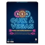 Mattel Games Quiz À Vegas, Jeu De Culture Générale avec Cartes De Questions, Jetons De Poker Et De Pari, Min 5 Joueurs, Version Française, Jouet Enfant, Dès 13 Ans, HNY92