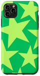 iPhone 11 Pro Max Preppy Green Star Pattern Case