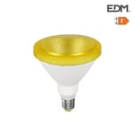 LED-lampe EDM Gul F 15 W E27 1200 Lm Ø 12 x 13,8 cm (RGB)