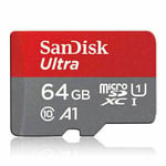 Sandisk 64gb Microsd Sdxc 100mb/s Ultra Memory Card A1 Class 10 Tf Memory Card