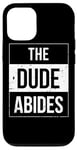 iPhone 12/12 Pro The Dude Abides Vintage Design For Film Loving Bowler Case