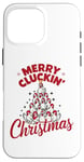 iPhone 16 Pro Max Merry Cluckin' Christmas Funny Chicken Lovers Farm Xmas Case