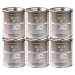 6x Paint Factory White Matt Undercoat Tin Paint Fast Dry Interior Exterior 300ml