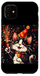 iPhone 11 Ring in the New Year Costume with a Cool Cat Vibe Case