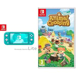 Nintendo Console Switch Lite - turquoise + Animal Crossing : New Horizons Switch