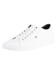 Tommy HilfigerEssential Leather Trainers - White
