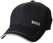 BOSS Men's Bold Logo Twill Cap Baseball, Dark Blue, One Size