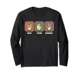 Rock On | Rock Music | Rock Paper Scissors | Rock and Roll Long Sleeve T-Shirt