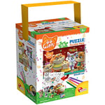 Lisciani-44 Gatti 44 Cats LISCIANI Recto/Verso Pieces 76253, Multicolore, Puzzle 24 PCES-Cool Cats 44 Chats