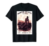 The Count of Monte Cristo Alexandre Dumas Vintage Book Cover T-Shirt