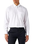 Chemise business Seidensticker pour homme - coupe classique - sans repassage - col boutonné - manches longues - 100 % coton