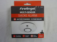 FireAngel ST-622T 10 Year Thermally Enhanced Optical Smoke Alarm Thermoptek