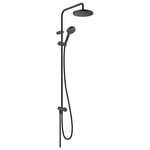 hansgrohe Vernis Blend Shower System 200 1 Spray Reno, matt black, 26272670