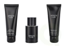 Armani Code Pour Homme Giftset 200 ml Edt Spray 50ml/DG 75ml/Asb 75ml