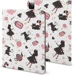 Alice Au Pays Des Merveilles Ipad Pro Case 2021, Résistant Aux Rayures, Veille/Réveil Automatique, Réglage Multi-Angle, Housse De Protection De Personnage D'anime