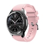 Samsung Gear S3 trendig silikon klockarmband - Rosa