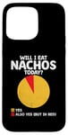 Coque pour iPhone 15 Pro Max Will I Eat Nachos Today Nacho Mexican Food Nacho Cinco De Mayo