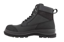 Carhartt Men's Detroit Rugged Flex S3 6 Inch Safety Boot, Black, 46