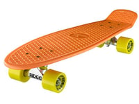 Ridge Retro 27 Skateboard complet Orange/Jaune 27'' x 7,5'' - 69 cm