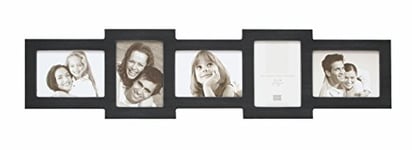 Deknudt Frames S41ZP2 Cadre pour 5 Photos Peint/Bois Noir 1 20 x 20 cm